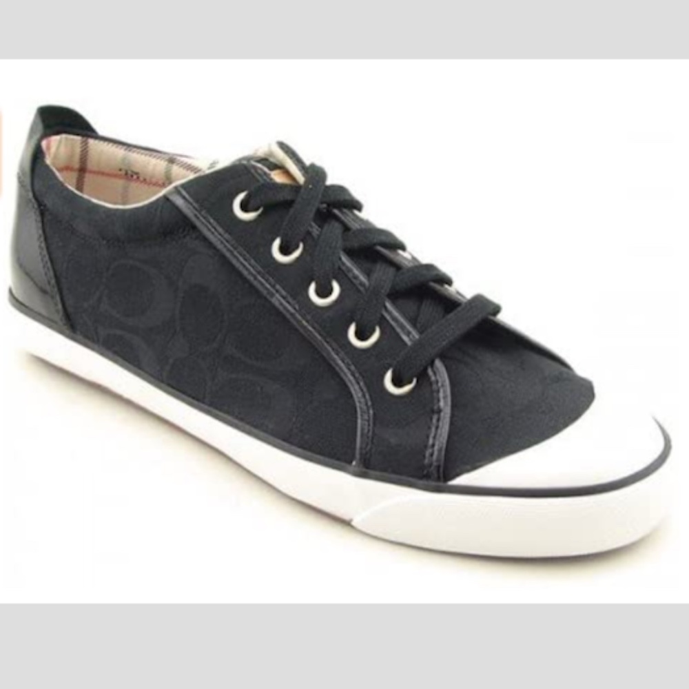 Coach Barrett Black Sneakers | sz 10